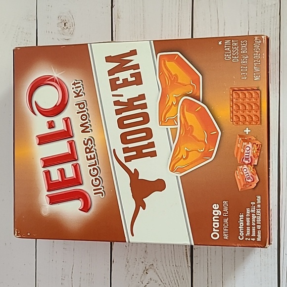 Jell-o Jigglers Mold Kit Hook'em Texas College - Picture 2 of 4